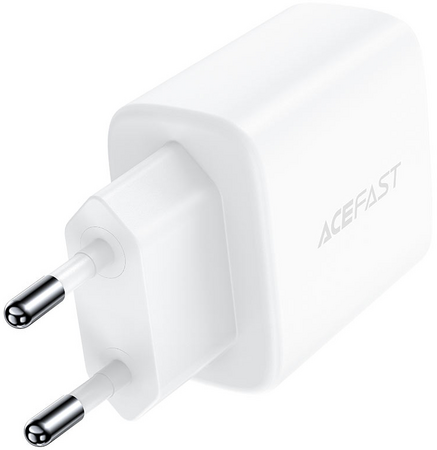 Зарядное устройство двухпортовое ACEFAST A25 PD20W USB-C+USB-A dual port, изображение 4
