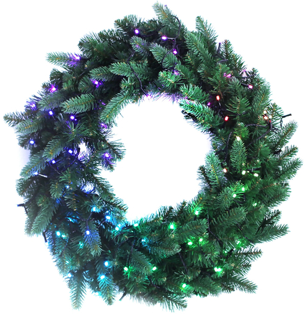 Рождественский световой венок со светодиодами Twinkly Wreath Gen II