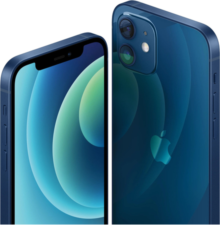 Apple iPhone 12 64 Гб Blue (синий), Объем встроенной памяти: 64 Гб, Цвет: Blue / Синий, изображение 8