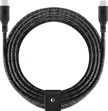 Кабель зарядный uBear Trend Cable USB-C/USB-C 2.4м, 140W черный, Цвет: Black / Черный, изображение 3