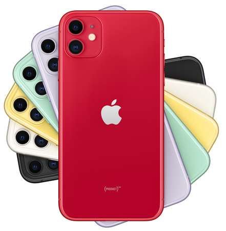 Apple iPhone 11 128 Гб (PRODUCT)RED (красный), Объем встроенной памяти: 128 Гб, Цвет: Red / Красный, изображение 7