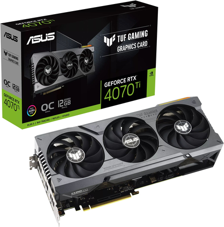 Видеокарта ASUS GeForce RTX 4070 Ti TUF Gaming OC Edition (TUF-RTX4070TI-O12G-GAMING), изображение 14