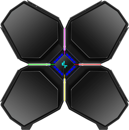 Корпус DEEPCOOL QUADSTELLAR INFINITY (R-QUADSTELLAR-G-1) черный, изображение 3