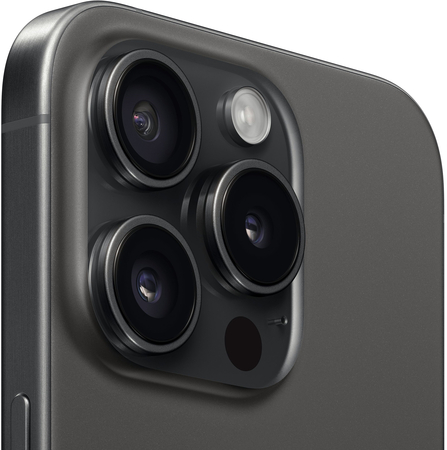 Apple iPhone 15 Pro 256 Гб Black Titanium (черный титан), Объем встроенной памяти: 256 Гб, Цвет: Black Titanium, изображение 4