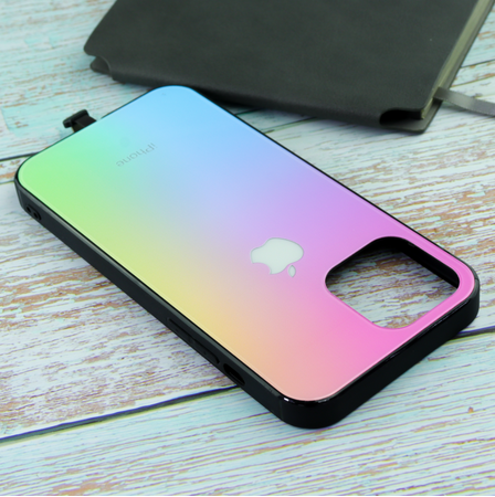 Чехол для iPhone 13 Pro Max Gradient Color Logo, изображение 2