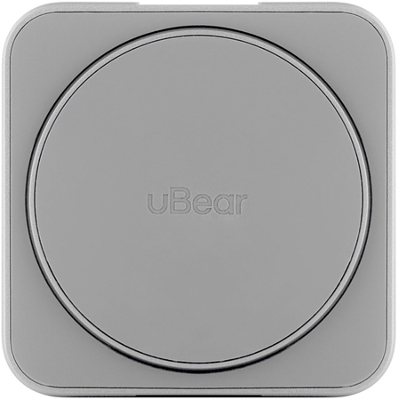 Беспроводное зарядное устройство uBear Balance 3in1 Magnetic wireless charger серебро, изображение 6