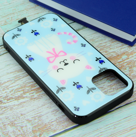 Чехол для iPhone 12 Pro Blue Butterfly Cat, изображение 3