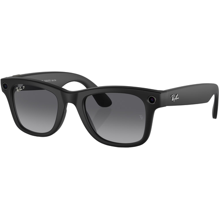 Смарт-очки Ray-Ban Meta Wayfarer Matte Black Polar Gradient Graphite (RW4006 601ST3 50-22), изображение 2