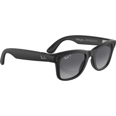 Смарт-очки Ray-Ban Meta Wayfarer Matte Black Polar Gradient Graphite (RW4006 601ST3 50-22), изображение 3