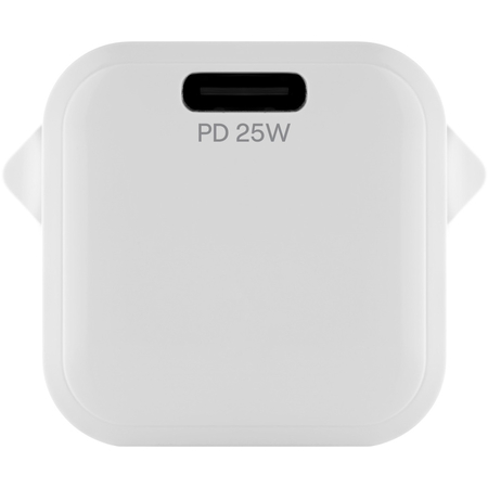 Сетевое зарядное устройство uBear Pulse 25 (USB-C) белый, изображение 3