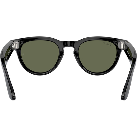 Смарт-очки Ray-Ban Meta Headliner Shiny Black Frame/Green Lenses (RW4009 601/9A 50-23), изображение 4