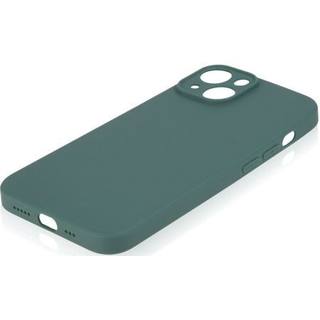 Чехол для iPhone 14 Brosco Colourful Dark Green, изображение 2