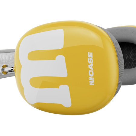 Накладки для Airpods Max Yamcase M&M Yellow, изображение 3