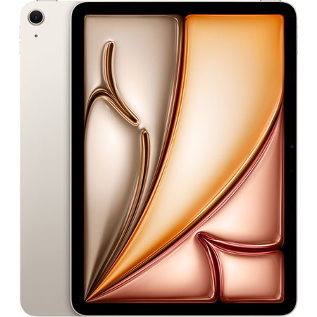iPad Air 11" 2024 Wi-Fi 512GB Starlight, Объем встроенной памяти: 512 Гб, Цвет: Starlight / Сияющая звезда, Возможность подключения: Wi-Fi