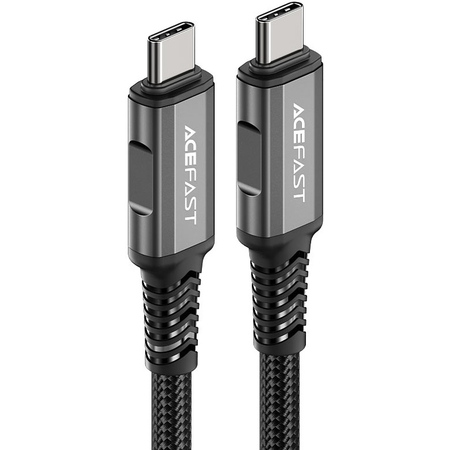 Кабель ACEFAST C1-09 USB-C to USB-C черно-серый, изображение 2