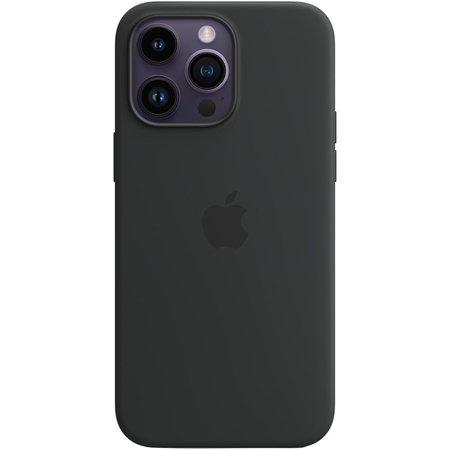 Чехол для iPhone 14 Pro Silicone Case Midnight, Цвет: Midnight / Тёмная ночь