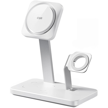 БЗУ ESR HALOLOCK 3IN1 CRYOBOOST MAGNETIC MAGSAFE WIRELESS CHARGER ARCTIC WHITE