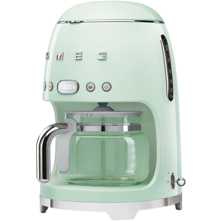 Капельная кофеварка SMEG DCF02PGEU пастельный зеленый, Цвет: Pastel green / Пастельный зеленый