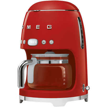 Капельная кофеварка SMEG DCF02RDEU красный, Цвет: Red / Красный