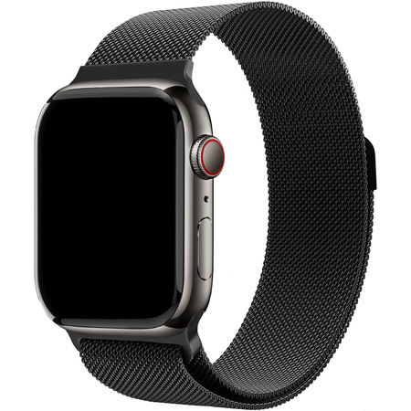 Ремешок магнитный металлический uBear Spark для Apple Watch, S/M, черный, Цвет: Black / Черный