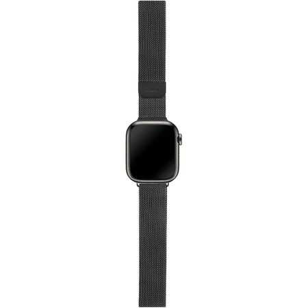 Ремешок магнитный металлический uBear Spark для Apple Watch, S/M, черный, Цвет: Black / Черный, изображение 3