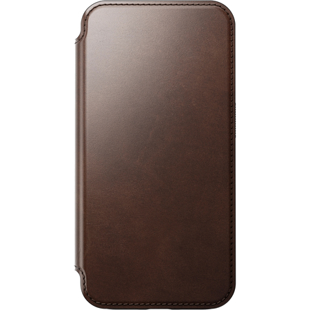 Защитный чехол для iPhone 15 Pro Nomad Modern Leather Folio, brown, изображение 6