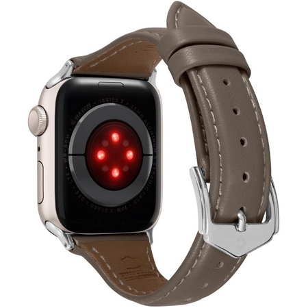 Ремешок Spigen Cyrill Kajuk Leather Apple Watch 40/41mm Khaki, изображение 4