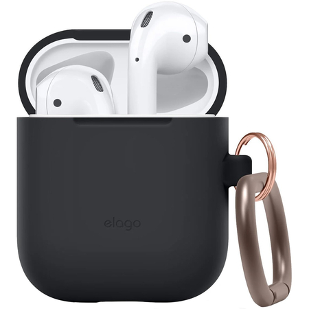 Чехол Elago Silicone Hang Case для AirPods Black