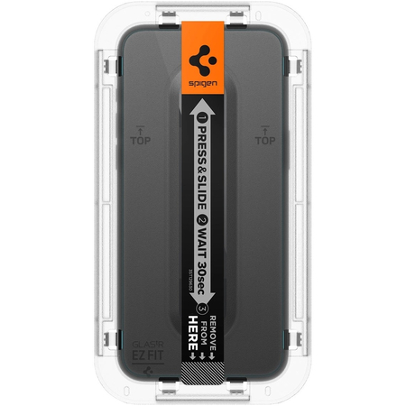 Защитное стекло Spigen Glas.TR 2-Pack iPhone 15 Pro Clear, изображение 2