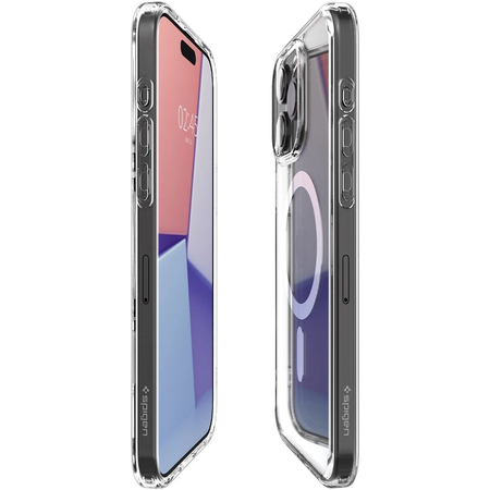 Защитный чехол Spigen Ultra Hybrid Mag MagSafe iPhone 15 Pro White, изображение 4