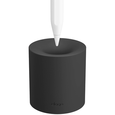 Стенд для Apple Pencil 1st and 2nd gen Elago Silicone stand Black, Цвет: Black / Черный