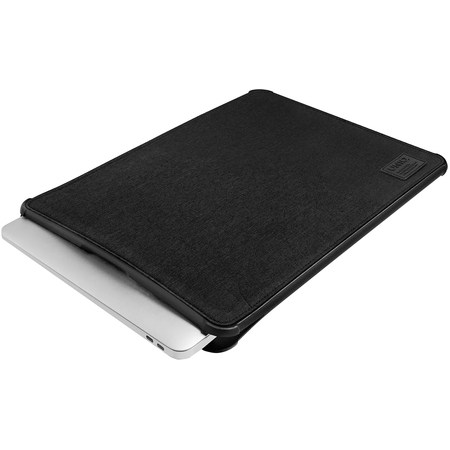 Чехол для Macbook Pro 13 (2016/2018) Uniq DFender Sleeve Kanvas Black, Цвет: Black / Черный, изображение 3