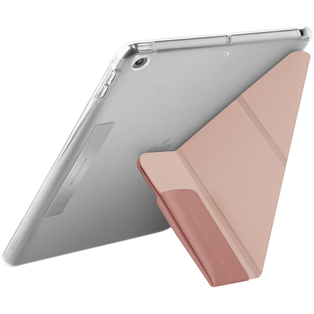 Чехол для iPad 10.2 (2020/19) Uniq Camden Anti-microbial Pink, Цвет: Pink / Розовый, изображение 5