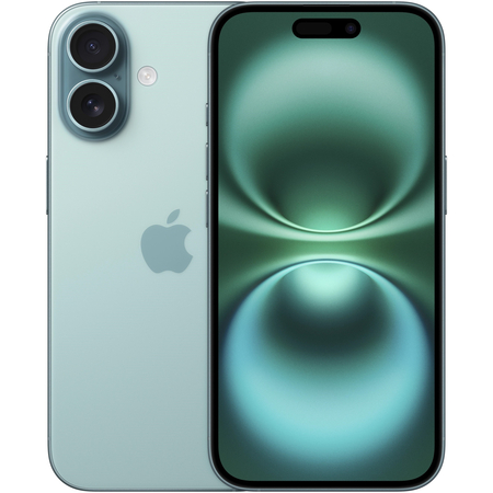Apple iPhone 16 512GB Teal, Объем встроенной памяти: 512 Гб, Цвет: Green / Зеленый