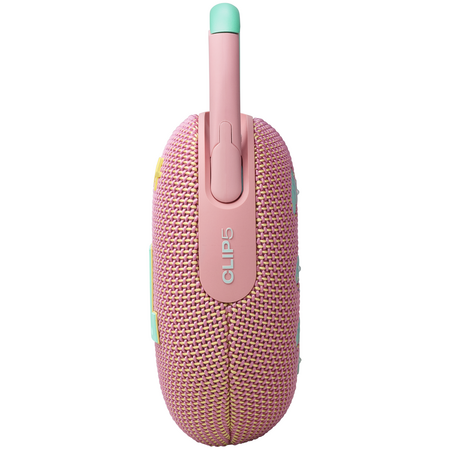 Портативная колонка JBL Clip 5 Pink, Цвет: Pink / Розовый, изображение 8