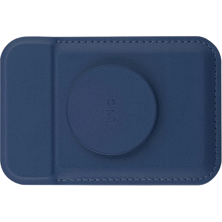 Картхолдер Uniq FLIXA Magnetic card holder Pop-out Grip-stand Navy Blue, Цвет: Blue / Синий, изображение 2