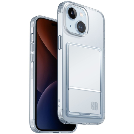 Чехол для iPhone 15 Uniq Air Fender ID (cardslot) Clear, изображение 3