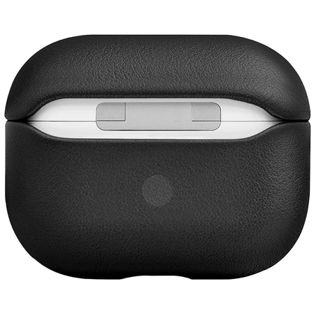 Чехол для Airpods Pro 2 Uniq Terra Genuine Leather with Handstrap Black, Цвет: Black / Черный, изображение 2