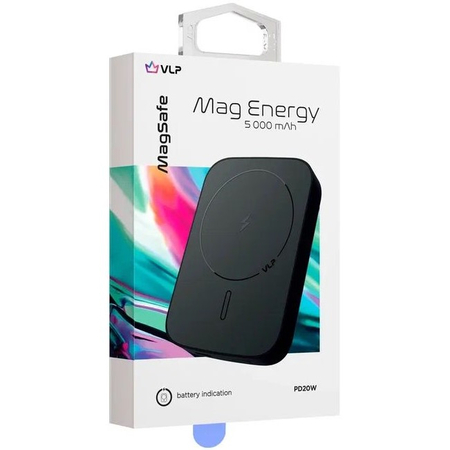 Внешний аккумулятор VLP Mag Energy 5000 mAh Black, Цвет: Black / Черный, изображение 4