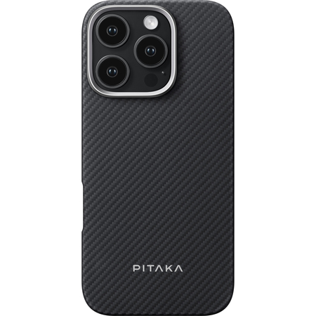 Чехол для iPhone 16 Pro Max Pitaka Ultra-Slim Case Black
