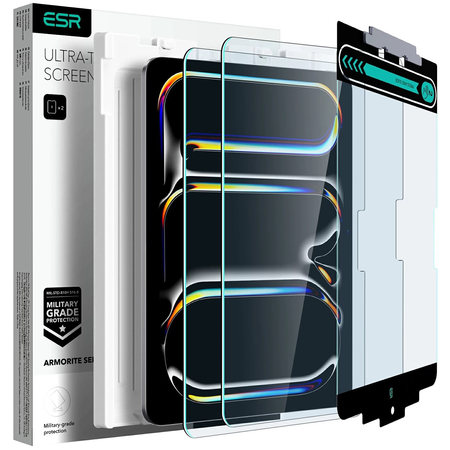 Защитное стекло для iPad Pro 13.7 / 2024 ESR Armorite 2-Pack Clear