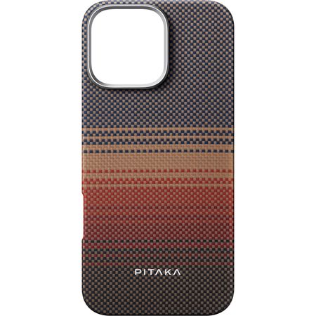 Чехол для iPhone 16 Pro Max Pitaka Tactile Woven case Sunset, изображение 2