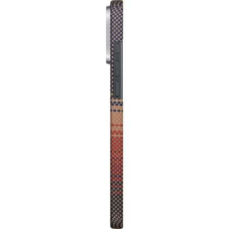 Чехол для iPhone 16 Pro Pitaka Tactile Woven case Sunset, изображение 3