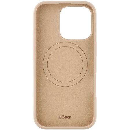 Чехол для iPhone 16 Pro uBear Touch Mag Case Latte, Цвет: Beige / Бежевый, изображение 5