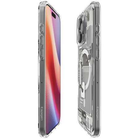 Чехол для iPhone 16 Pro Spigen Ultra Hybrid MagSafe Zero One Natural Titanium, изображение 6