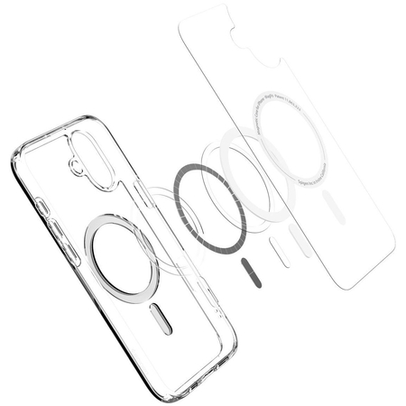 Чехол для iPhone 16 Spigen Ultra Hybrid MagSafe White, изображение 9