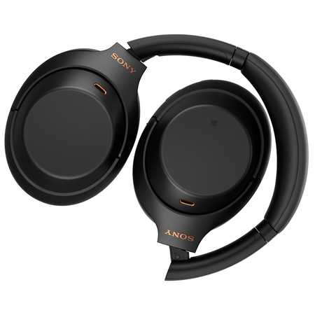 Наушники беспроводные Sony WH1000XM4 Black, Цвет: Black / Черный, изображение 8