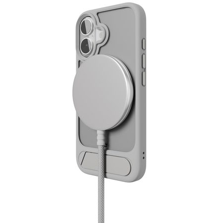 Чехол для iPhone 16 VLP Reels Case с MagSafe Grey, Цвет: Grey / Серый, изображение 5