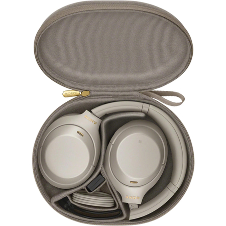 Наушники беспроводные Sony WH1000XM4 Silver, Цвет: Silver / Серебристый, изображение 8