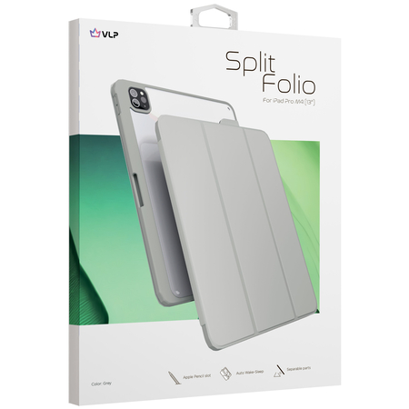 Чехол для iPad Pro M4 (13'') VLP Split Folio Grey, Цвет: Grey / Серый, изображение 10